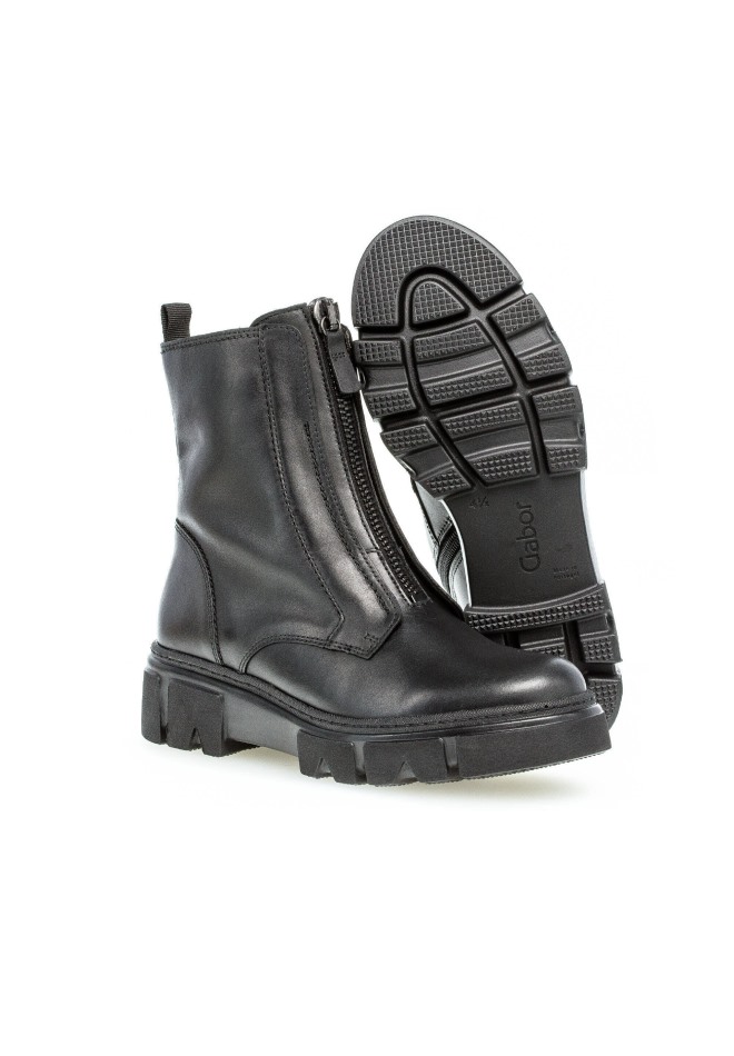 Femmes Gabor | Bottines Classiques Noires Exclusives